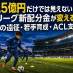 80.5億円だけでは見えない――Jリーグ新配分金が変える「冬の遠征・若手育成・ACL支援」 冬の練習環境と若手育成、国際大会への投資を象徴するサッカースタジアム。