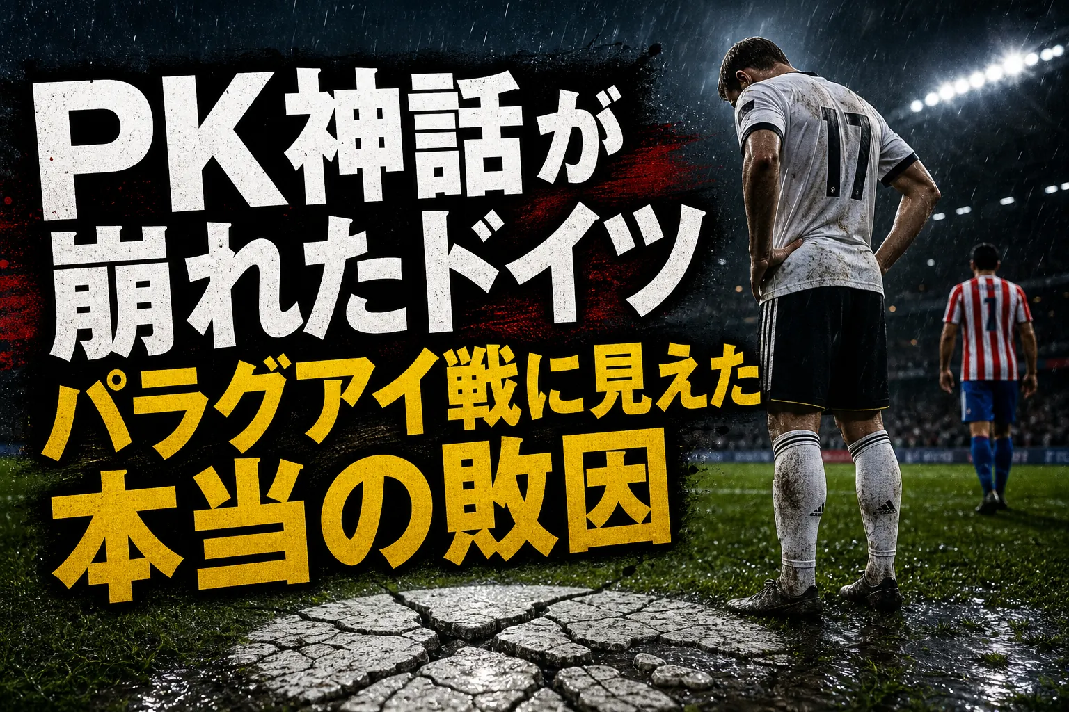 PK神話が崩れたドイツ パラグアイ戦に見えた本当の敗因