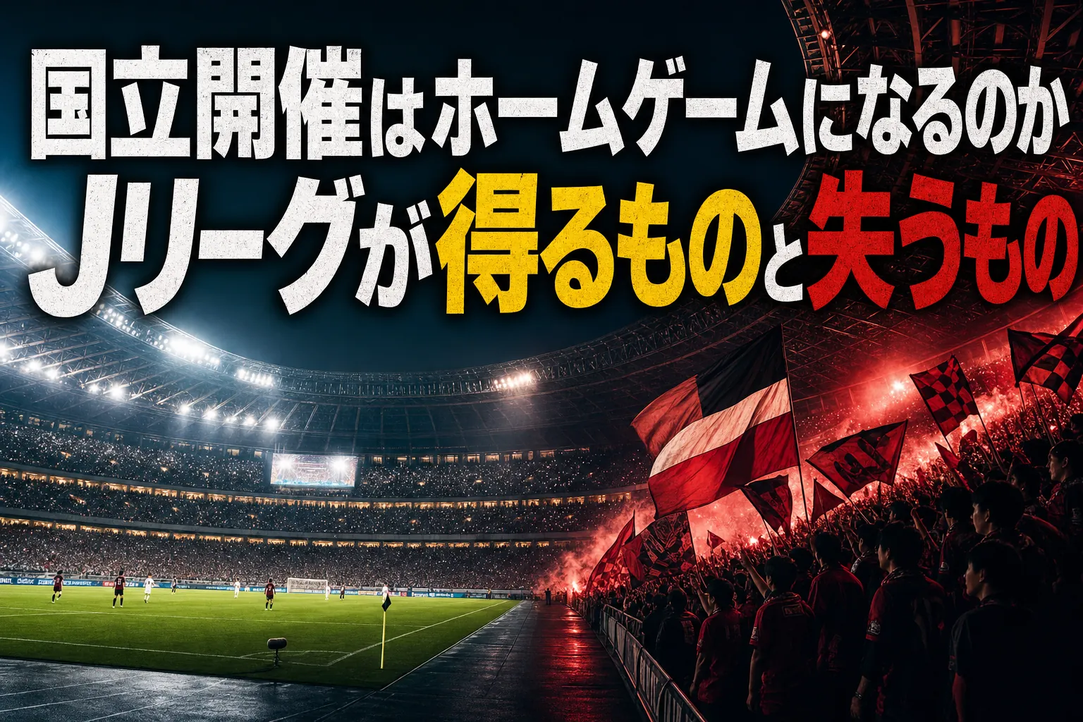 国立開催はホームゲームになるのか Jリーグが得るものと失うもの