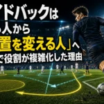 サイドバックは守る人から「配置を変える人」へ 欧州で役割が複雑化した理由 サイドバックは守る人から「配置を変える人」へ 欧州で役割が複雑化した理由