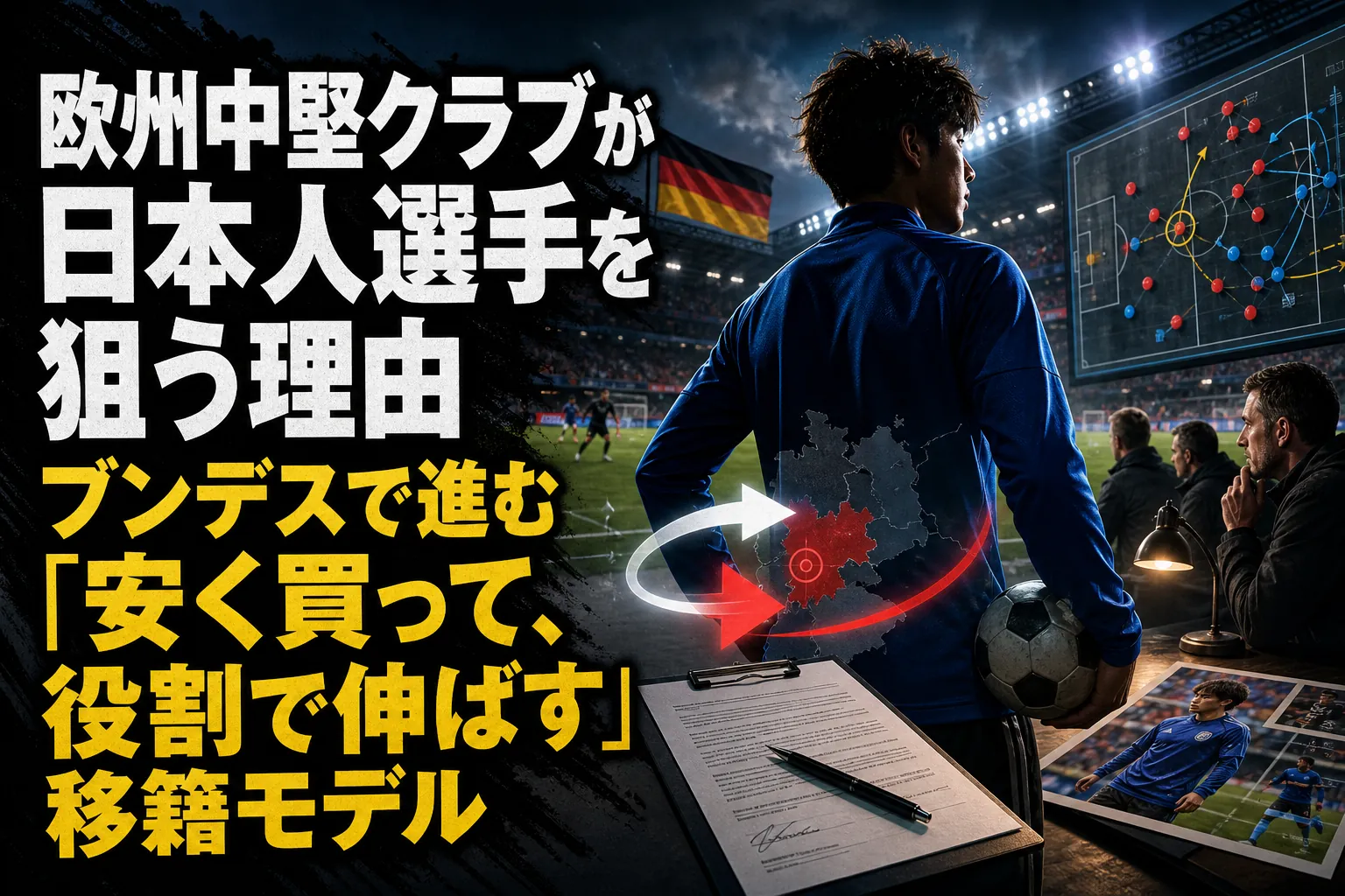 欧州中堅クラブが日本人選手を狙う理由 ブンデスで進む「安く買って、役割で伸ばす」移籍モデル