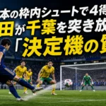 フクダ電子アリーナで千葉と町田が競り合う試合のイメージ。