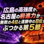 広島の高強度か、名古屋の前進力か――無敗の4位と連勝中の8位がぶつかる第5節 広島の高強度か、名古屋の前進力か――無敗の4位と連勝中の8位がぶつかる第5節