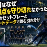 福岡はなぜ先制点を守り切れなかったか　水戸のセットプレーとシュートデータで読む引き分け